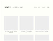 Tablet Screenshot of mkhrepresentation.com